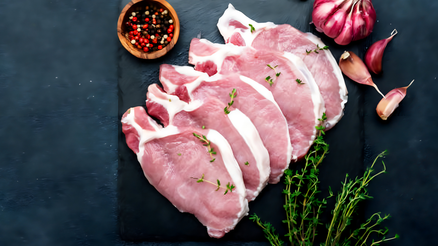 Buy Pork Chops Boneless online in Delhi NCR