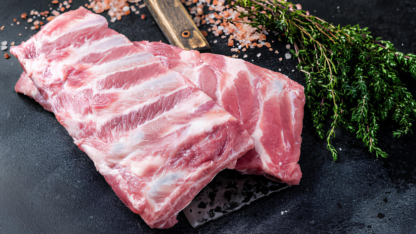 Buy pork ribs without skin online in Delhi NCR