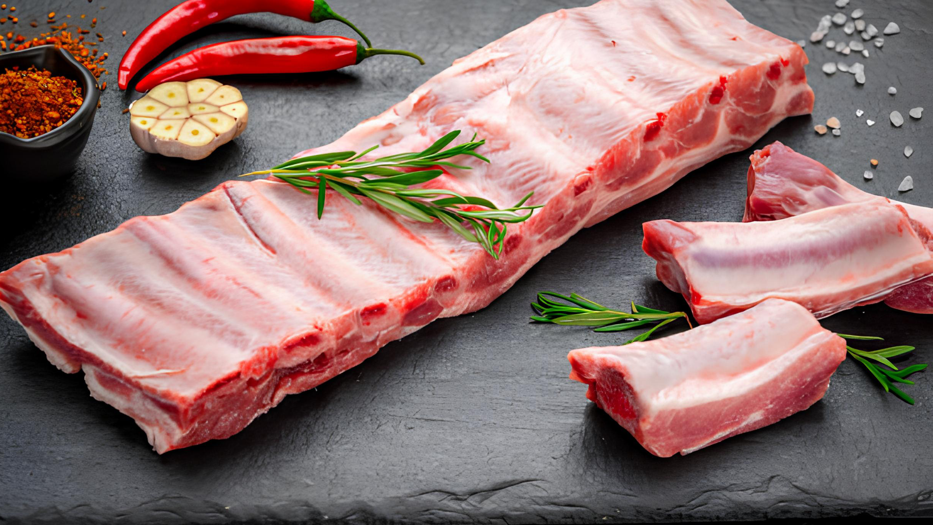 Buy pork ribs with skin Online in Delhi NCR